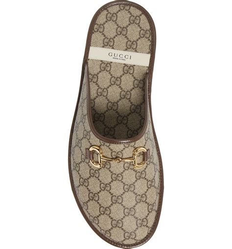 gucci perforated mule men|Gucci Elea GG Perforated Mule (Men) .